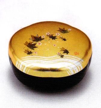 金沢金箔伝統工芸・菓子鉢