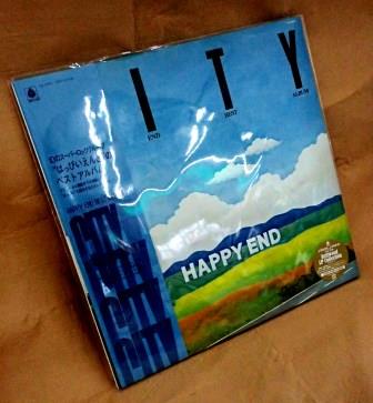 はっぴいえんど HAPPY END CITY アナログレコード 